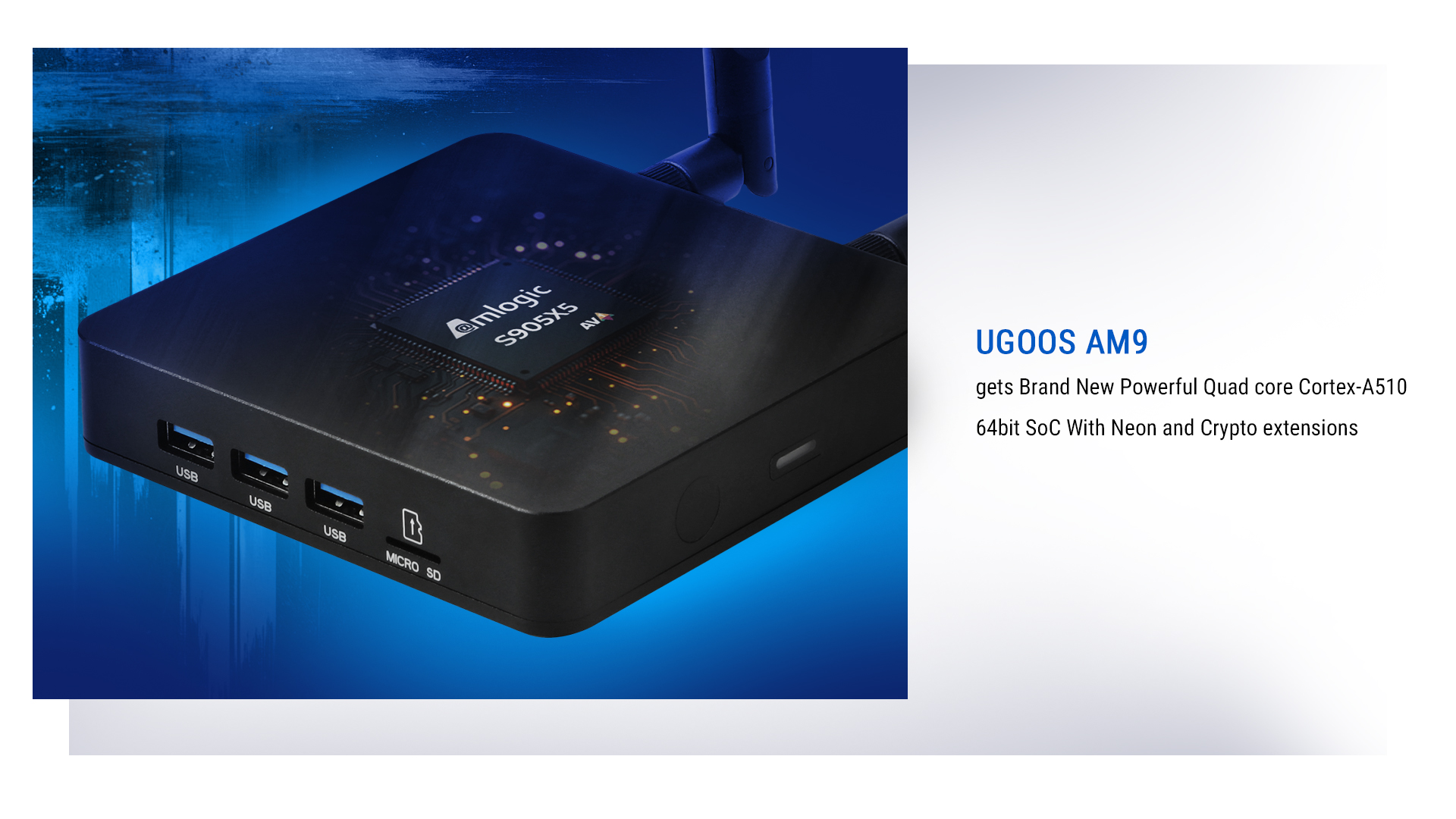 CPU: Amlogic S905x5 CPU: Amlogic S905x5