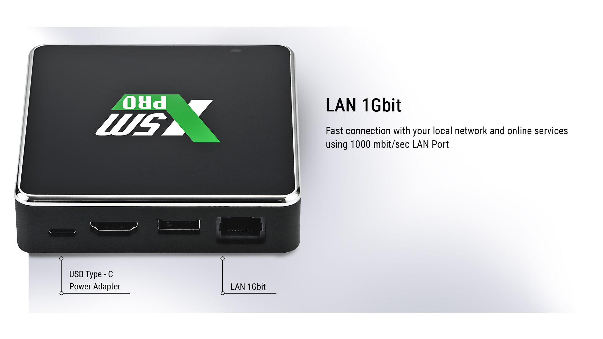 Ugoos X5M PRO LAN 1Gbit Ugoos X5M PRO LAN 1Gbit