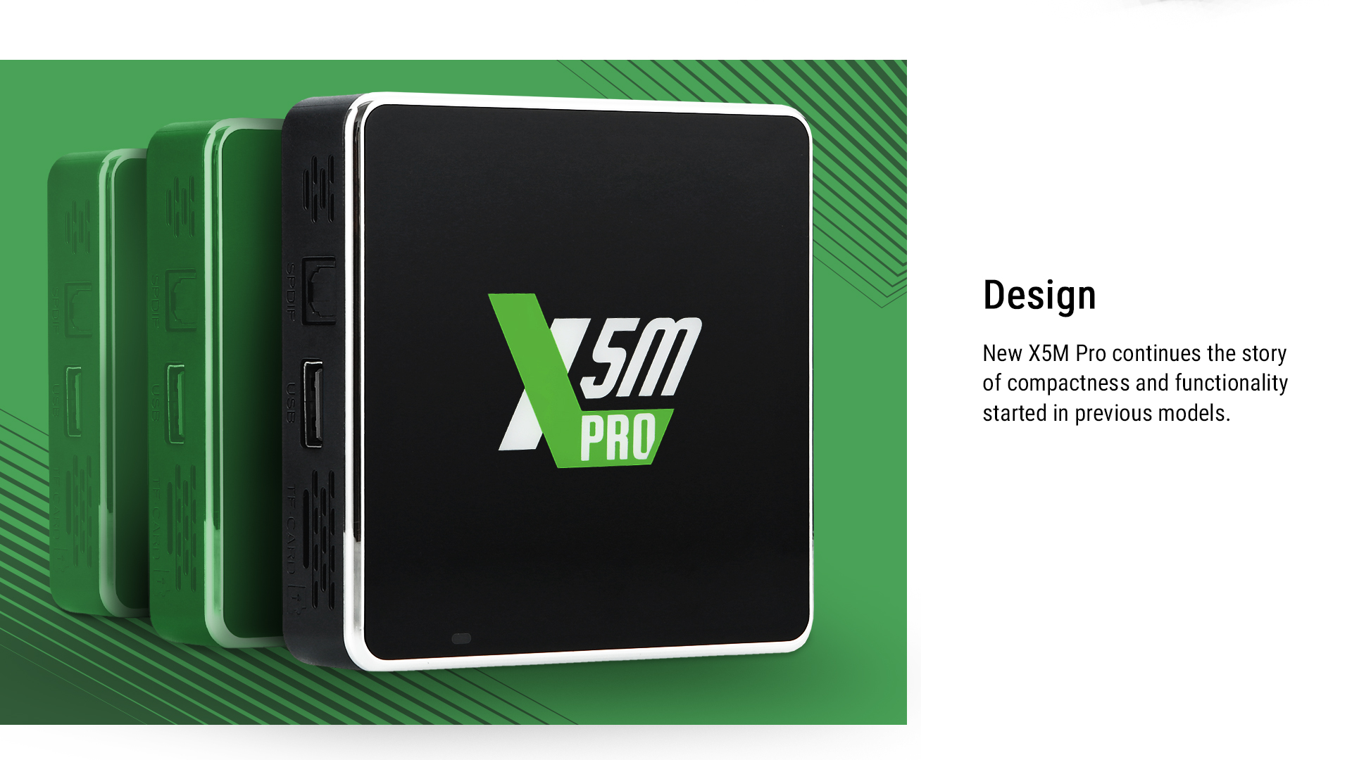 Ugoos X5M PRO Стильный корпус Ugoos X5M PRO Стильный корпус
