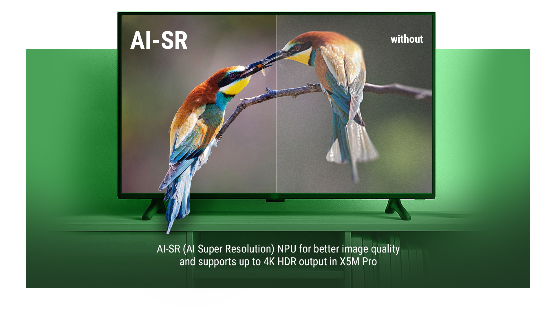 8Ugoos X5M PRO 4K HRD (Ai-SR) Ugoos X5M PRO 4K HRD (Ai-SR)